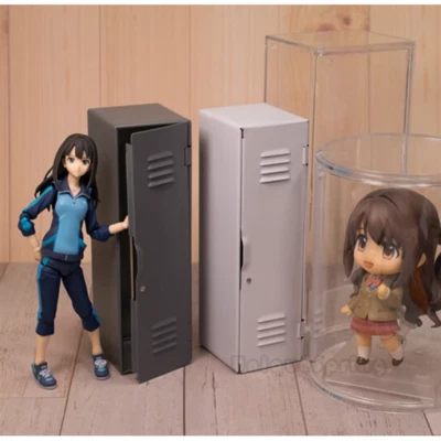 Muebles para casa de muñecas 1:12 figura de acción accesorios armario escolar estante miniatura Foto 1 de 4