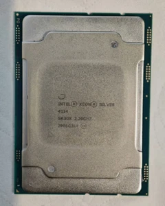 Processore CPU Intel Xeon Silver 4114 2,2 GHz 10 core 13,75 MB 85 W SR3GK LGA3647 - Foto 1 di 2