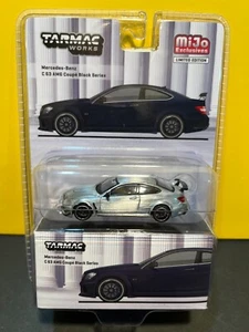 1/64 TARMAC WORKS MERCEDES-BENZ C63 AMG COUPE BLACK SERIES MIJO EXCLUSIVES CHASE - Picture 1 of 2
