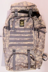 U.S. Army Camo Camping Backpack Water Resistant Multiple Pockets Zipper - Picture 1 of 6