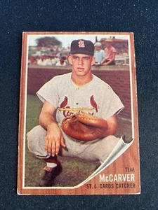 1962 TOPPS BASEBALL #167 TIM McCARVER (RC)!! SPEDIZIONE 1€! - Foto 1 di 2