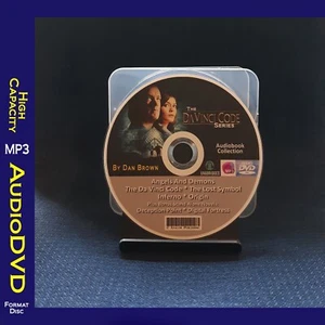 The DAVINCI CODE Series By Dan Brown - 7 Mp3 Audiobook Collection - Picture 1 of 1