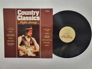 Waylon Jennings Country Classics Vinyl AST101 Astra Italy **LIKE NEW** 0301 - Picture 1 of 2
