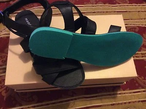 Madden Girl Women Shoe  Rare Flat Strappy Sandal Size 6 Color Black - Picture 1 of 5