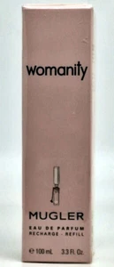 ❤️WOMANITY Thierry Mugler,Eau de Parfum RechargeRefill Bottle 3.4oz 100ml,Sealed - Picture 1 of 7