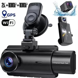 4K-1080P Smart HD Night Vision GPS WiFi Dash Camera Car DVR Built-in G Sensor - Picture 1 of 14