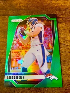 2024 Prizm Football 🏈 REFRACTOR RARE 🔥 SP🔥 Broncos - Greg Dulchich - Picture 1 of 1