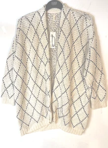 Eileen Fisher Plus Size OS Peruvian Organic Cotton Kimono Cardigan NWT $418 - Picture 1 of 7