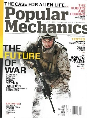 Popular Mechanics Magazine Future of War Alien Life Car Hybrids Death Valley  Foto 1 de 4