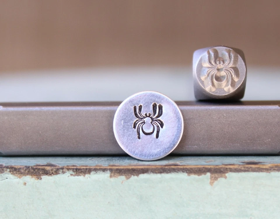 SUPPLY GUY 6 毫米蜘蛛金属冲孔设计邮票 SGCH-478 — 第 1/1 张图片