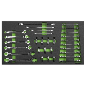 Sealey S01274 Tool Tray with Specialised Spanner Set 30pc - Metric SSF - Picture 1 of 1