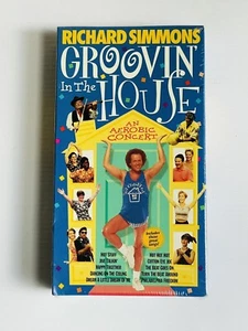 Richard Simmons Groovin In The House VHS Tape Aerobic Workout Exercise NEW - Picture 1 of 3