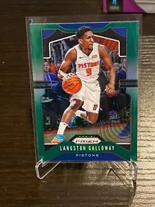 2019-20 Panini Prizm Langston Gallaway Green Prizm - Picture 1 of 2