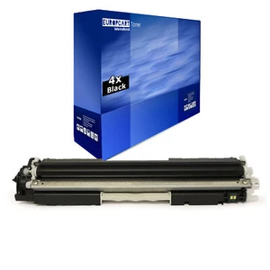 4x Europcart Toner BLACK Alternative für HP CE310A 126A CP-1027 CP-1021 - Picture 1 of 3