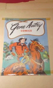 1940s Cowboy Scrap book with 30+ Golden Age Comic Book Covers Gene Autry #1 +! - Picture 1 of 24