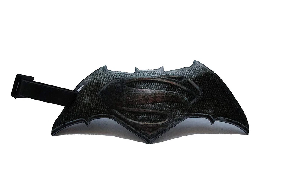 OFFICIALLY LICENSED ORIGINAL ARTWORK INC., Batman vs Superman - Dawn of Justice - Main Licensed Movie Logo - Luggage Tag