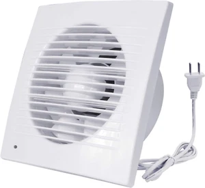 Exhaust Fan , 12W Ventilation Extractor with Anti-Backflow Check Valve Ultra Th - Picture 1 of 7
