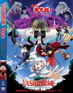 Yashahime: Princess Half-Demon Season 1 + 2 Anime DVD (English Dub) - Imagen 1 de 4