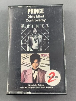 PRINCE ‎– Dirty Mind / Controversy 1983 US Two-On-One cassette (N) - Image 1 of 4