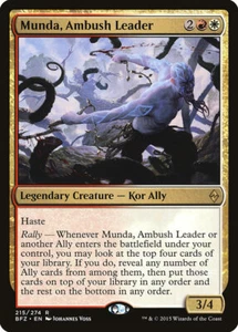 [MTG] Munda, Ambush Leader (215) (BFZ) NM - Picture 1 of 1