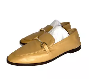 Zara women's Tan Soft Leather Loafers size US 6.5, EU 37 - Picture 1 of 14