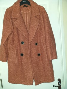 tesco teddy coat