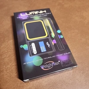 Scale WeighMax Luminx Yellow LED Digital Pocket Scale | 100G - Picture 1 of 6