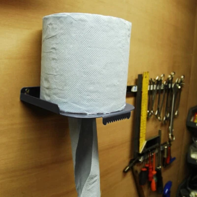 MEGAMAXX UK™ Blue Roll Paper Centrefeed Dispenser Wall Mount Paper Towel Holder Facility