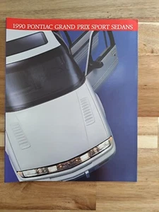 Original 1990 Pontiac Grand Prix Sport Sedan Foldout Sales Brochure 90 - Picture 1 of 3
