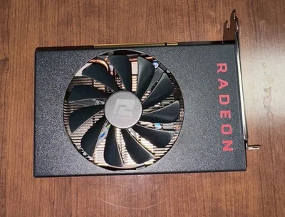 Refurbi-AMD PowerColor Radeon RX 5500 XT 8GB Graphics Card - Image 1 of 4