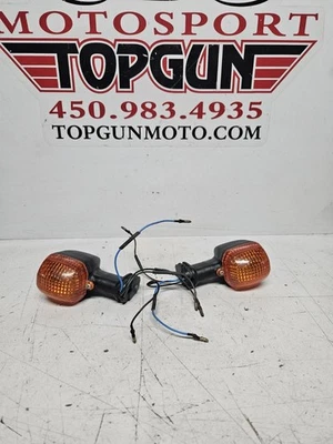 1999 - 2007 YAMAHA YZF600R YZF 600 YZFR6 YZF R6 FRONT FLASHER TURNSIGNAL SET 4JH - Imagem 1 de 4