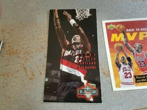 Clyde Drexler Trailblazers 93-94 NBA Jam Session Perforated Oddball WOW - Picture 1 of 1