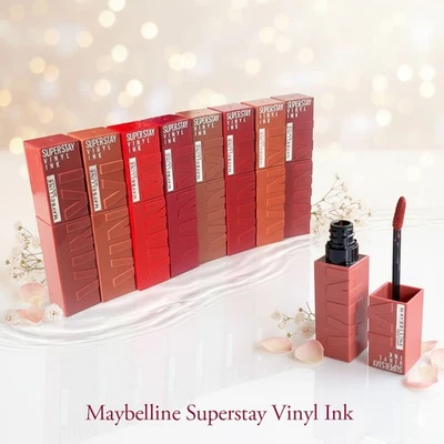 MAYBELLINE Superstay Vinyl Ink Liquid Lipcolor Long lasting (4.2mL / 0.14oz) - Image 1 of 4