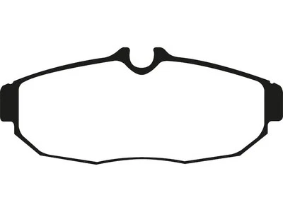 Комплект задних тормозных колодок для Ford Mustang 2005-2012 годов выпуска EBC 26512PYBD 2006 2007 2008 2009 годов выпуска - Изображение 1 из 4