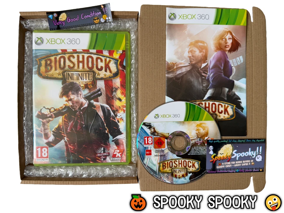 BioShock Infinite XBOX 360 - UK PAL VGC CIB - High Quality Packing - Tracked - Image 1 of 4