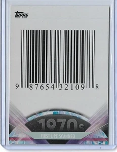 RARE 2011 TOPPS AMERICAN PIE ~ FIRST UPC SCANNED ~ "FOIL PARALLEL" CARD #118 - Bild 1 von 2