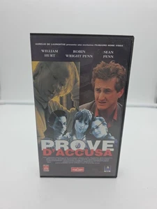 (Vhs) 'Prove d'accusa' di Erin Dignam (1995) (William Hurt, Sean Penn) - Picture 1 of 3