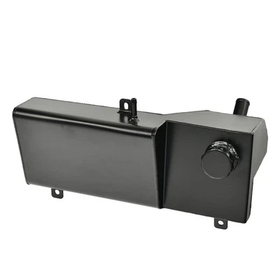 Tanque de Refrigerante de Alumínio Preto para 96-04 Ford Mustang Cobra GT Mach 4.6L - Imagem 1 de 4
