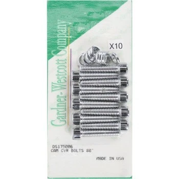Kit de pernos de cubierta de leva cromada pulida Gardner Westcott 1999-up doble leva 88 Foto 1 de 1