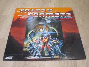 Anime Transformers The Movie LaserDisc Used - Picture 1 of 10