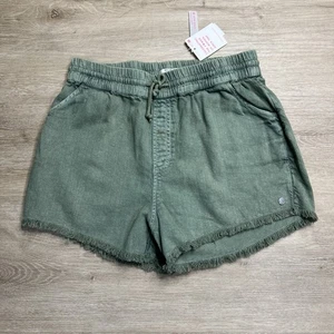 Roxy Scenic Route Twill Shorts Agave Green Girls Youth Size 16 XXL NWT - Picture 1 of 2