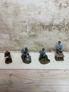 Thomas Gunn, Gunn Club Miniaturen 4 x Figuren, ausgemustert und selten. - Bild 1 von 4