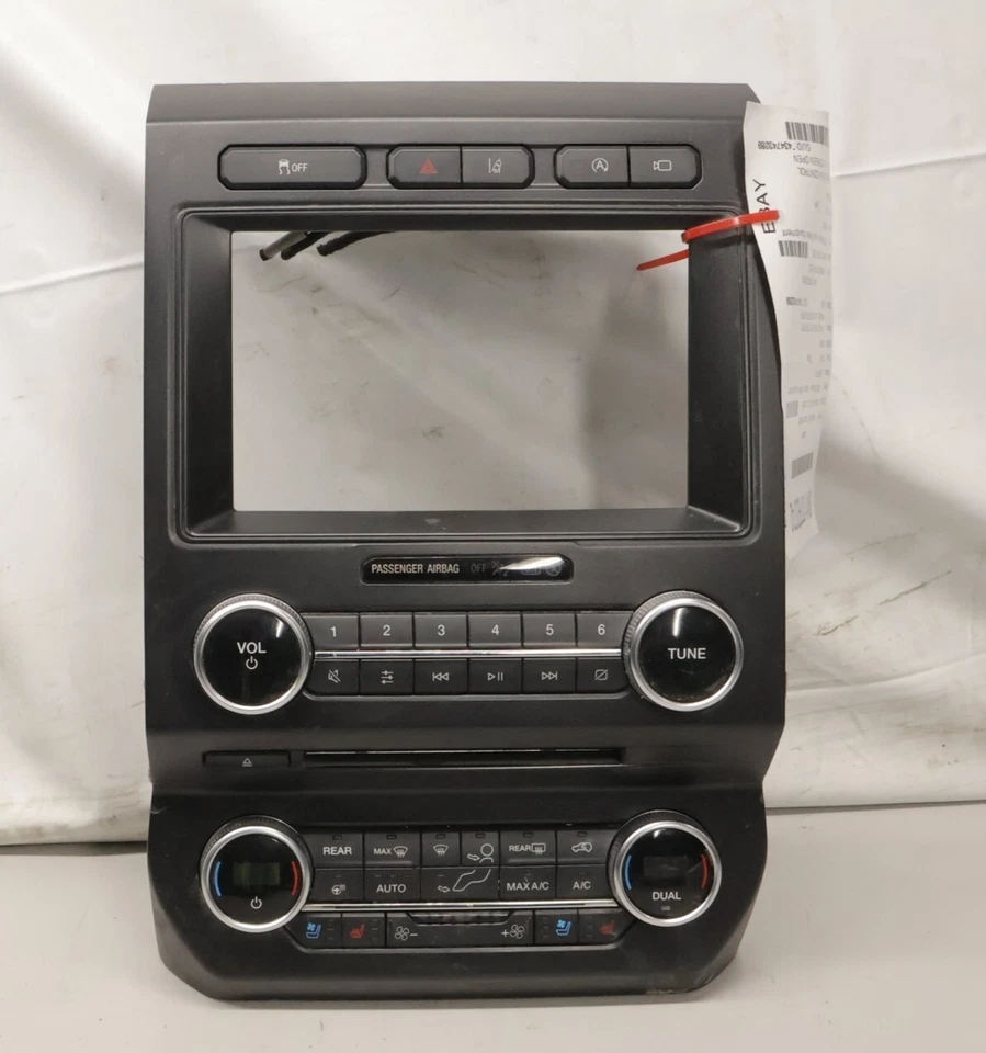 2018 Ford Expedition Radio Control Panel w/Temperature Controls OEM Foto 1 de 4