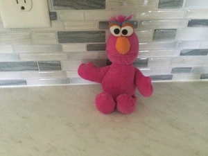 VINTAGE 1997 TYCO SESAME STREET TELLY MONSTER BEAN BAG PLUSH - Picture 1 of 7