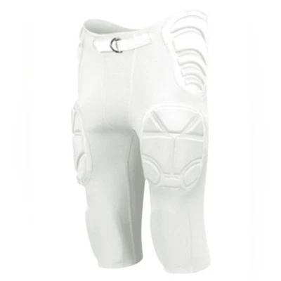 Alleson Youth Integrated 7 Pad White Football Pants XS - Image 1 of 4