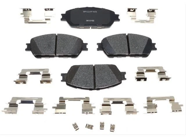 Juego de pastillas de freno delanteras para Toyota Tacoma 2005-2015 2008 2007 2006 2011 2012 FZ246PD Foto 1 de 1