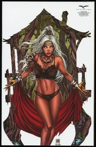 Robyn Hood: Baba Yaga (o cubierta) 2022 minorista de diamantes oro de septiembre ~ Zenescope - Imagen 1 de 2