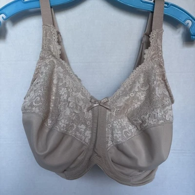 Nuevo sin etiquetas Sujetador Lilyette Minimizador Con Aros Estilo 0428 Beige Talla 36G 36 G NUEVO Foto 1 de 4