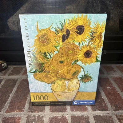 - Puzzle per Adulti 1000 Pièces Museo Girasoli Compact Box Fabriqué en I... - Immagine 1 di 4