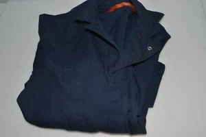 ^^ RED KAP CT10NV4 TWILL ACTION BACK COVERALLS NAVY 38-RG -- NEW (ELE1) - Picture 1 of 3